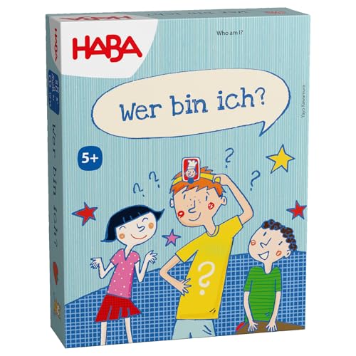 HABA Wer Bin ich? – Ratespiel-Klassiker für Kinder ab 5 Jahren – Lustiges Spiel für die ganze Familie – Neuauflage mit hochwertigem Spielmaterial – 2012191001 HABA Wer Bin ich? – Ratespiel-Klassiker für Kinder ab 5 Jahren – Lustiges Spiel für die ganze Familie – Neuauflage mit hochwertigem Spielmaterial – 2012191001 von HABA