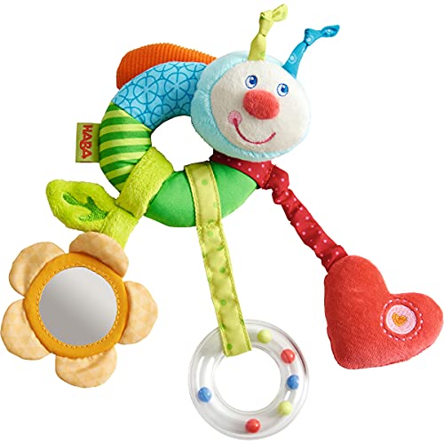 Haba 302837 Greiffigur Regenbogenwurm, Kleinkindspielzeug von HABA