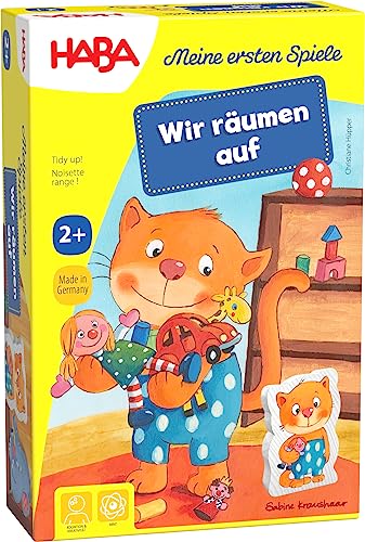 HABA 303469 Meine ersten Spiele, 2 Jahre to 99 Jahre – Wir räumen auf! von HABA