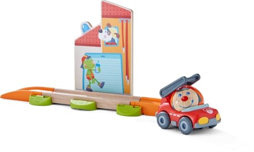 HABA 303834 - Kullerbü – Themenset Feuerwehr-Einsatz , Motorikspielzeug von 2-8 Jahren , Tolles Zubehör für alle Kullerbü-Bahnen HABA 303834 - Kullerbü – Themenset Feuerwehr-Einsatz , Motorikspielzeug von 2-8 Jahren , Tolles Zubehör für alle Kullerbü-Bahnen von HABA