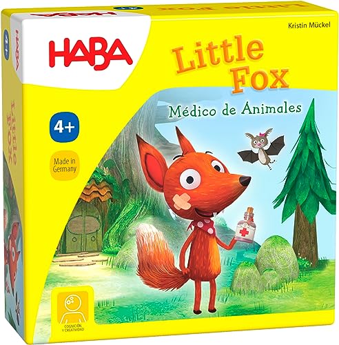 HABA 304071 - Little Fox - Tierarzt, Strategietisch für Kinder, über 5 Jahre von HABA