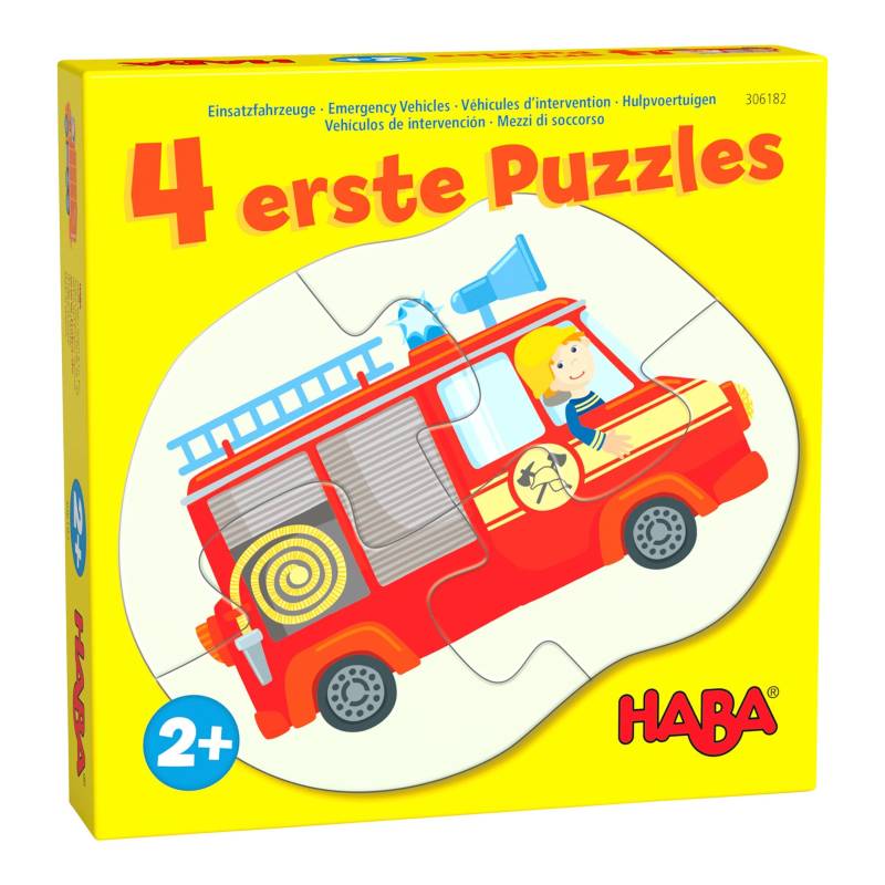 Haba 4 erste Puzzles - Einsatzfahrzeuge Haba 4 erste Puzzles - Einsatzfahrzeuge von HABA