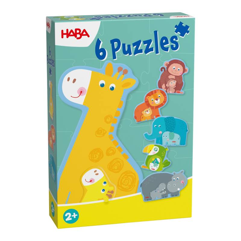 Haba 6 erste Puzzles - Tierfamilie Haba 6 erste Puzzles - Tierfamilie von HABA