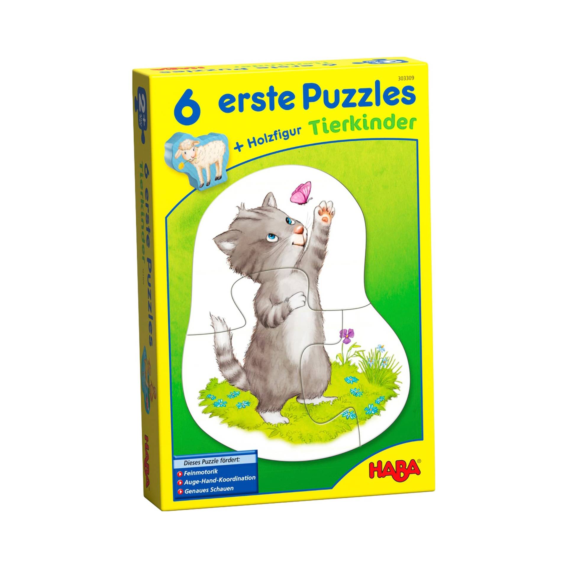 Haba 6 erste Puzzles - Tierkinder von HABA