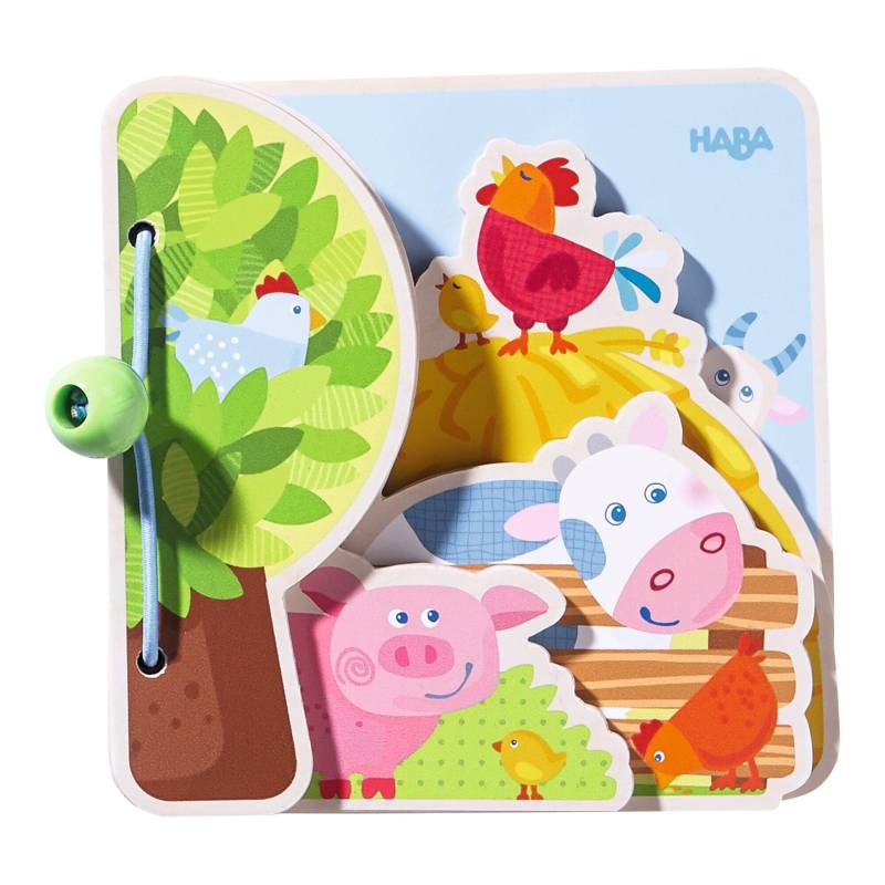 Haba Babybuch Bauernhoffreunde aus Holz Haba Babybuch Bauernhoffreunde aus Holz von HABA
