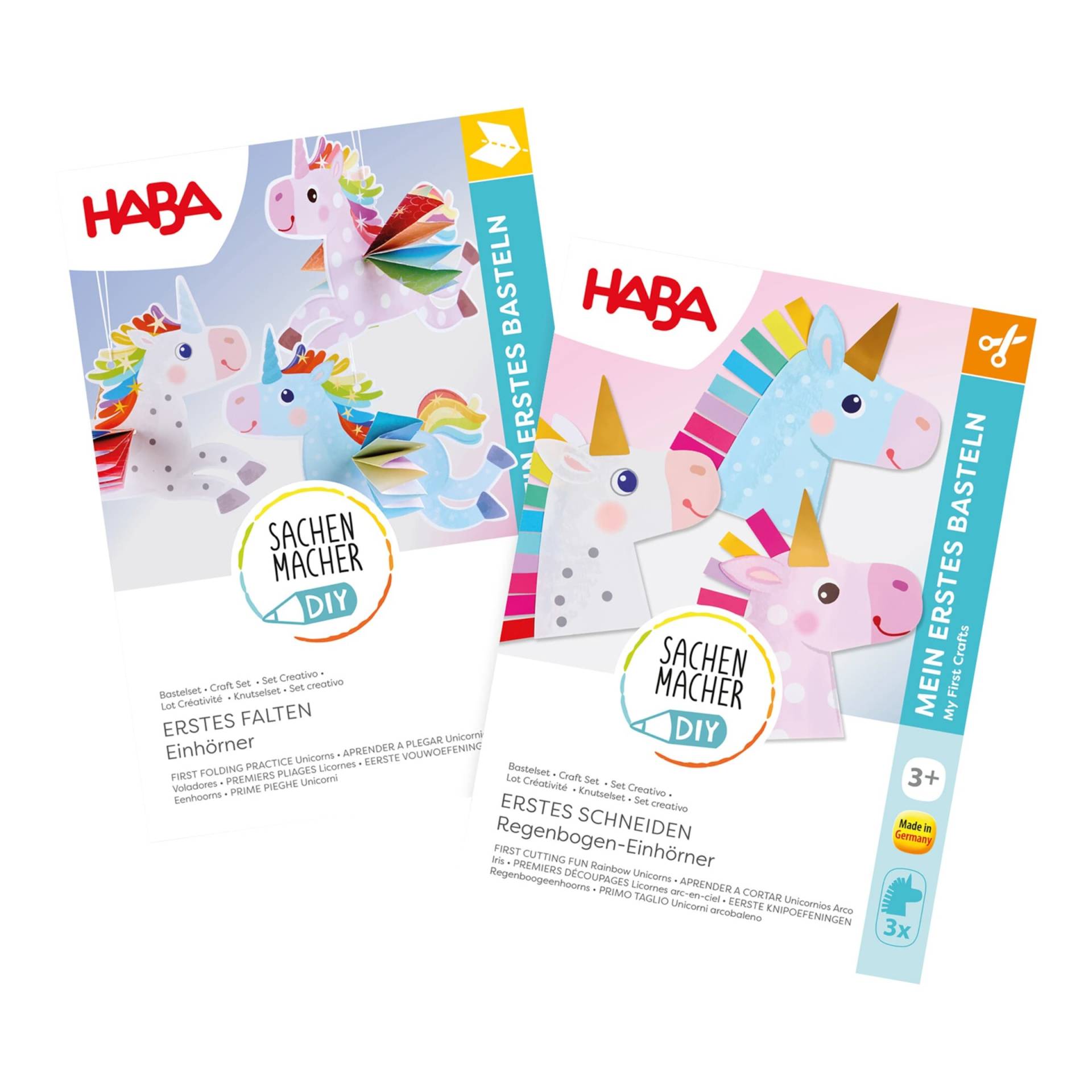 Haba Bastelset 2 Sachenmacher Einhörner Haba Bastelset 2 Sachenmacher Einhörner von HABA