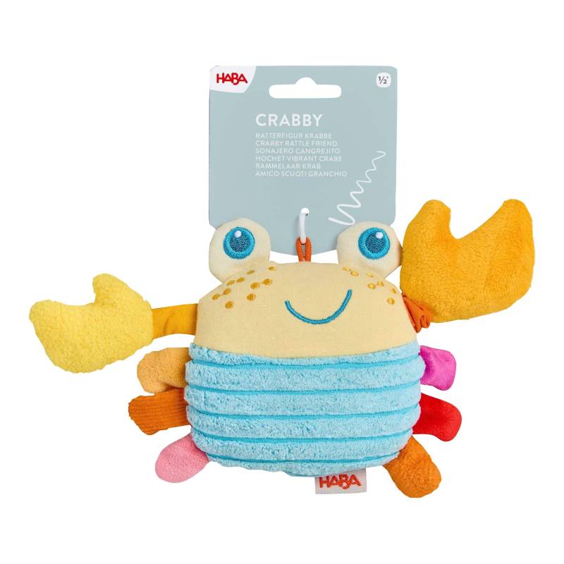 Haba Greifling Ratterfigur Krabbe Haba Greifling Ratterfigur Krabbe von HABA