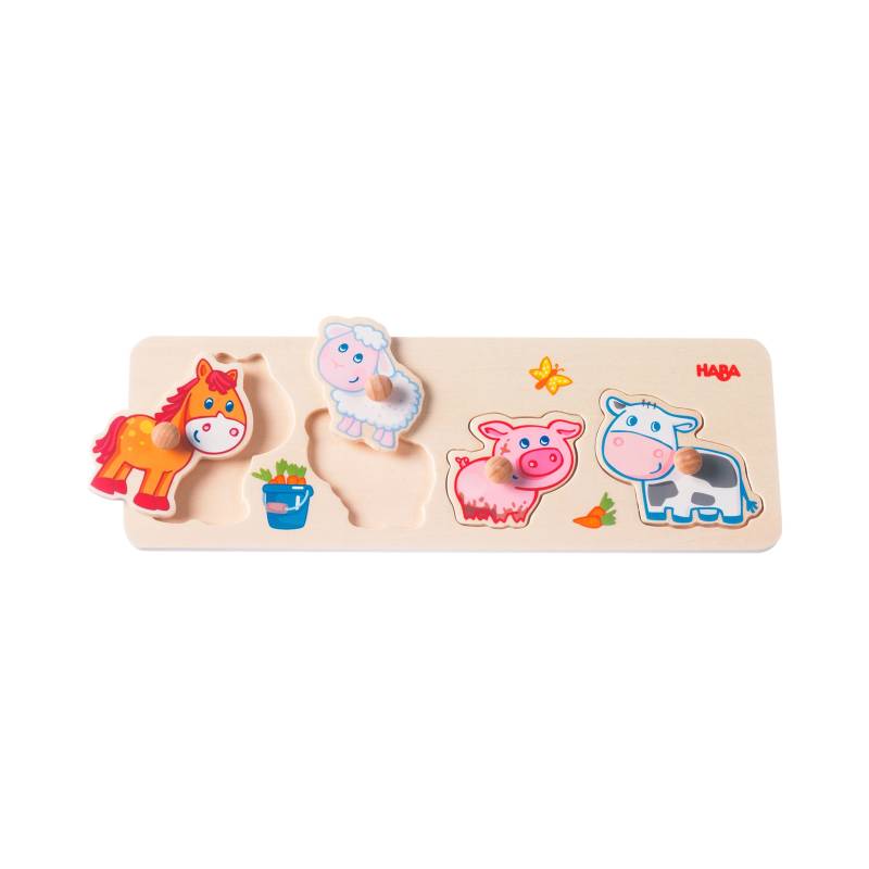 Haba Greifpuzzle Bauernhof-Tierkinder Haba Greifpuzzle Bauernhof-Tierkinder von HABA