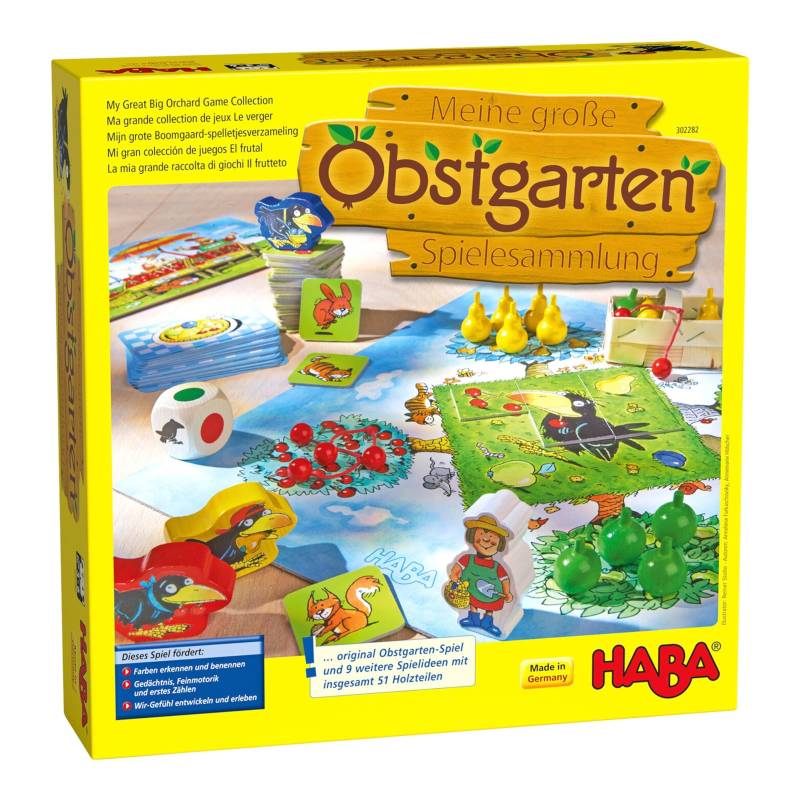 Haba Meine große Obstgarten-Spielesammlung von HABA