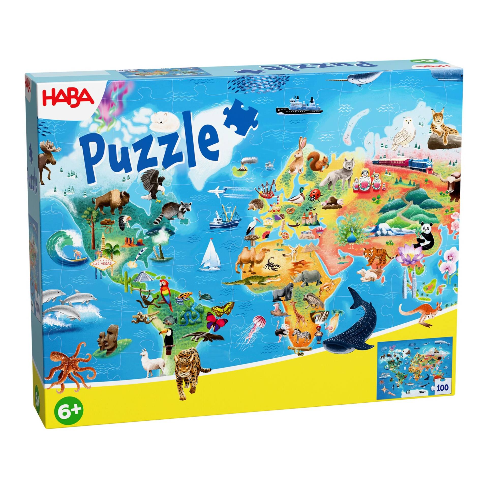 Haba Puzzle Weltkarte Haba Puzzle Weltkarte von HABA