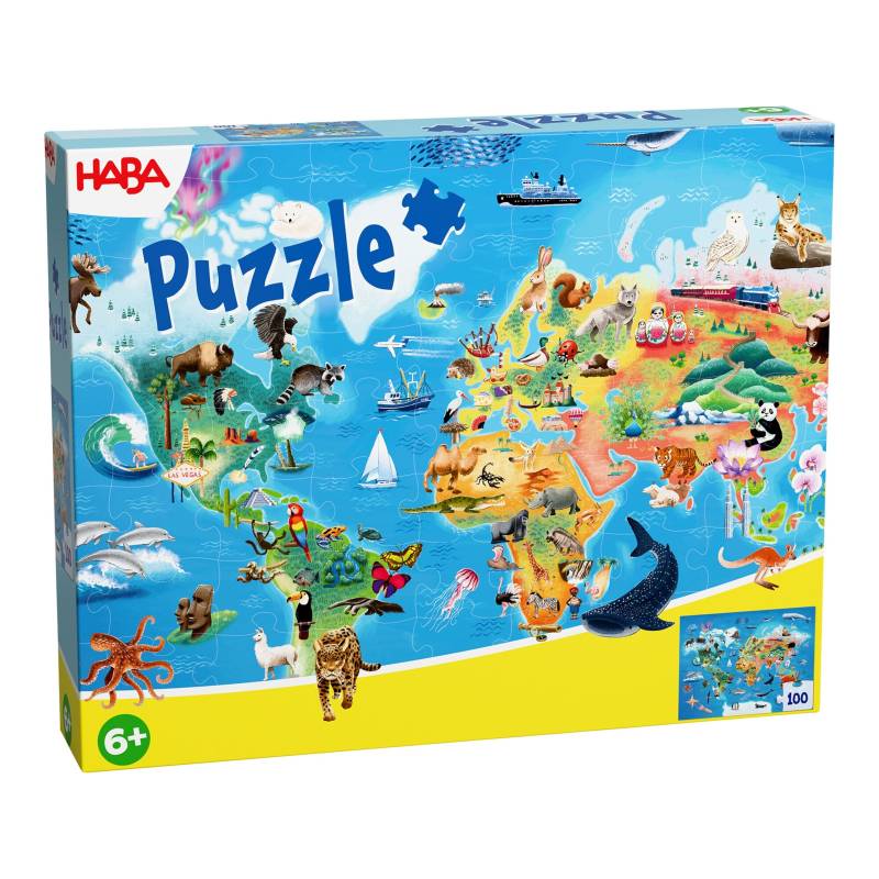 Haba Puzzle Weltkarte Haba Puzzle Weltkarte von HABA