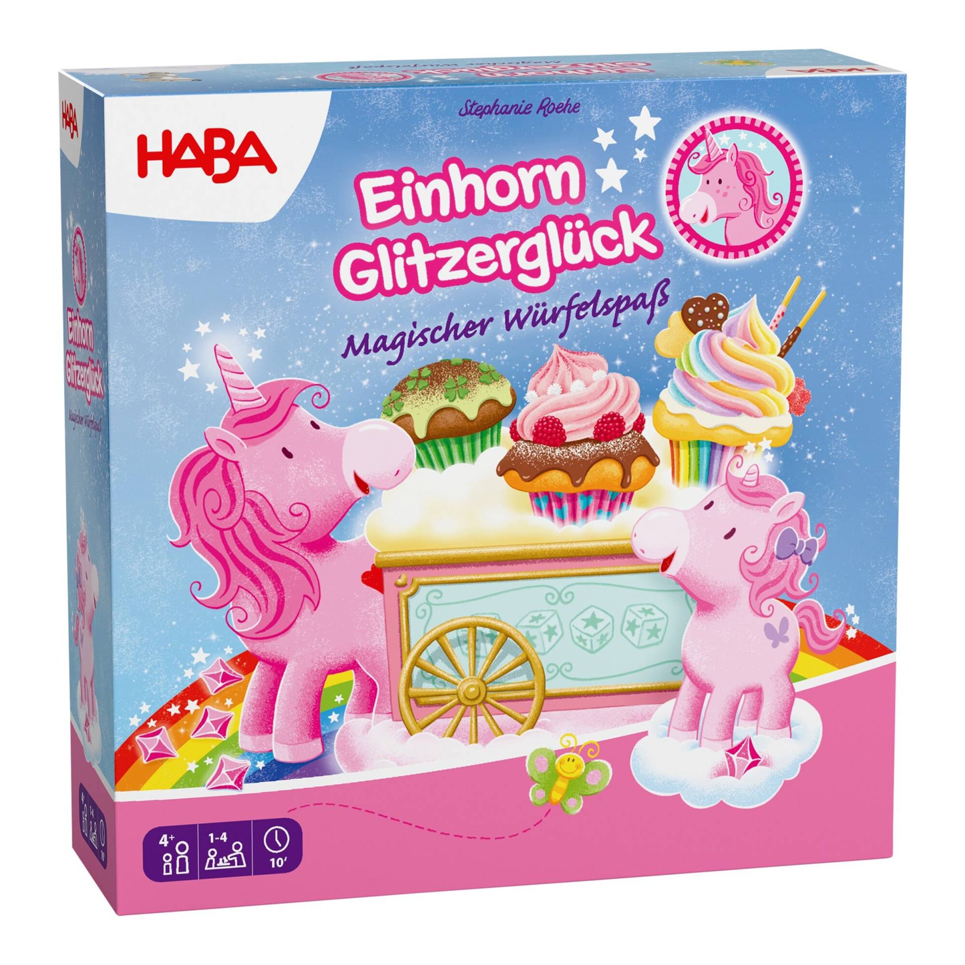Haba Spiel Einhorn Glitzerglück - Magischer Würfelspaß Haba Spiel Einhorn Glitzerglück - Magischer Würfelspaß von HABA