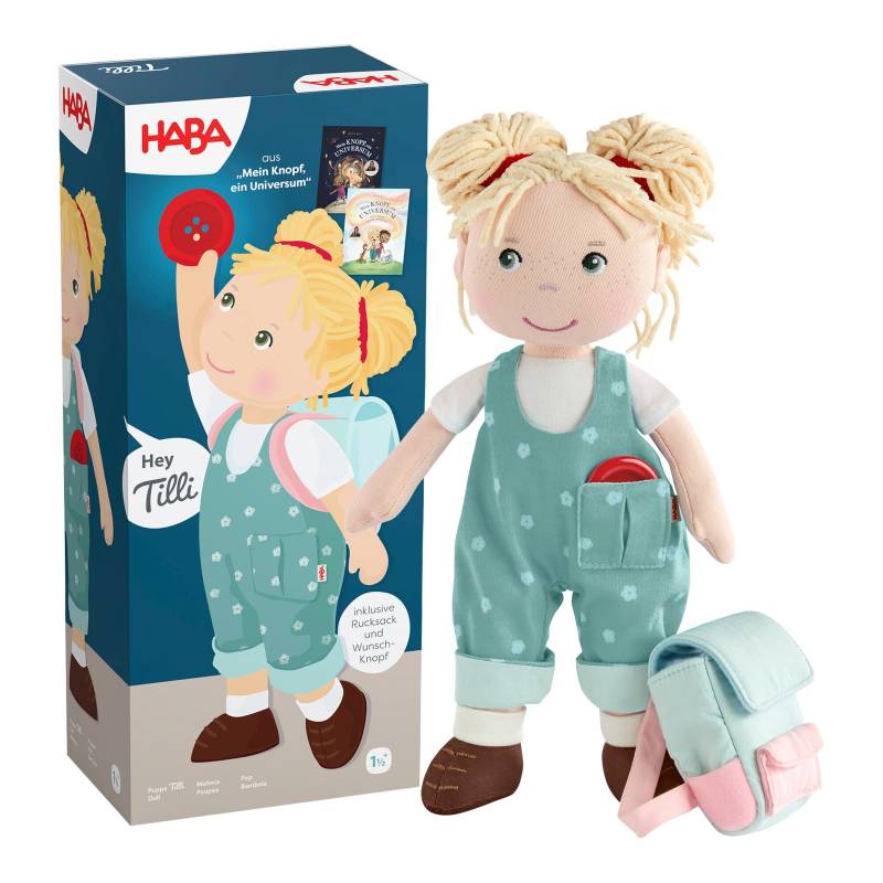 Haba Stoffpuppe Tilli Carmushka 30cm Haba Stoffpuppe Tilli Carmushka 30cm von HABA