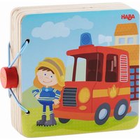 Holz-Babybuch Feuerwe, (DE/E/F/NL/IT/ES) von HABA