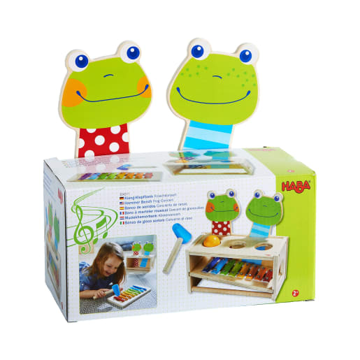 Klang-Klopfbank Froschkonzert Klang-Klopfbank Froschkonzert von HABA