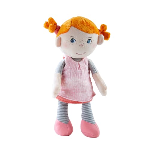 Kuschelpuppe Juna, 29 cm große Stoffpuppe von HABA 