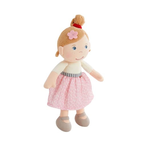 Kuschelpuppe Lara, 25 cm große Stoffpuppe von HABA 
