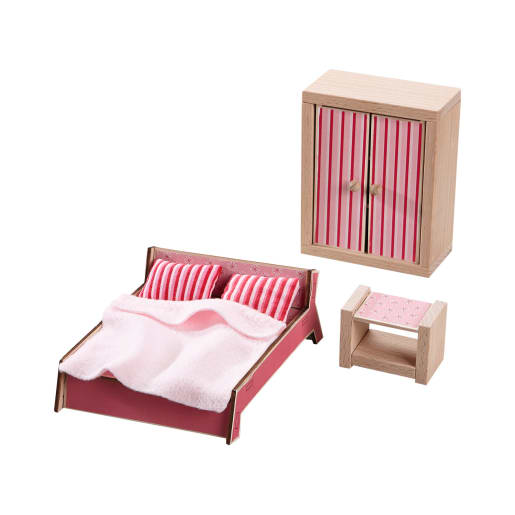 Little Friends – Puppenhaus-Möbel Schlafzimmer Little Friends – Puppenhaus-Möbel Schlafzimmer von HABA