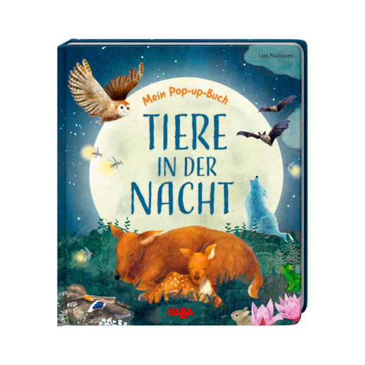Mein Pop-up-Buch – Tiere in der Nacht von HABA 