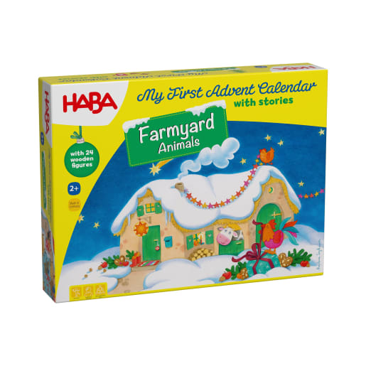 Mein erster Adventskalender – Farmyard Animals, englisch, ab 2 Jahren von HABA 