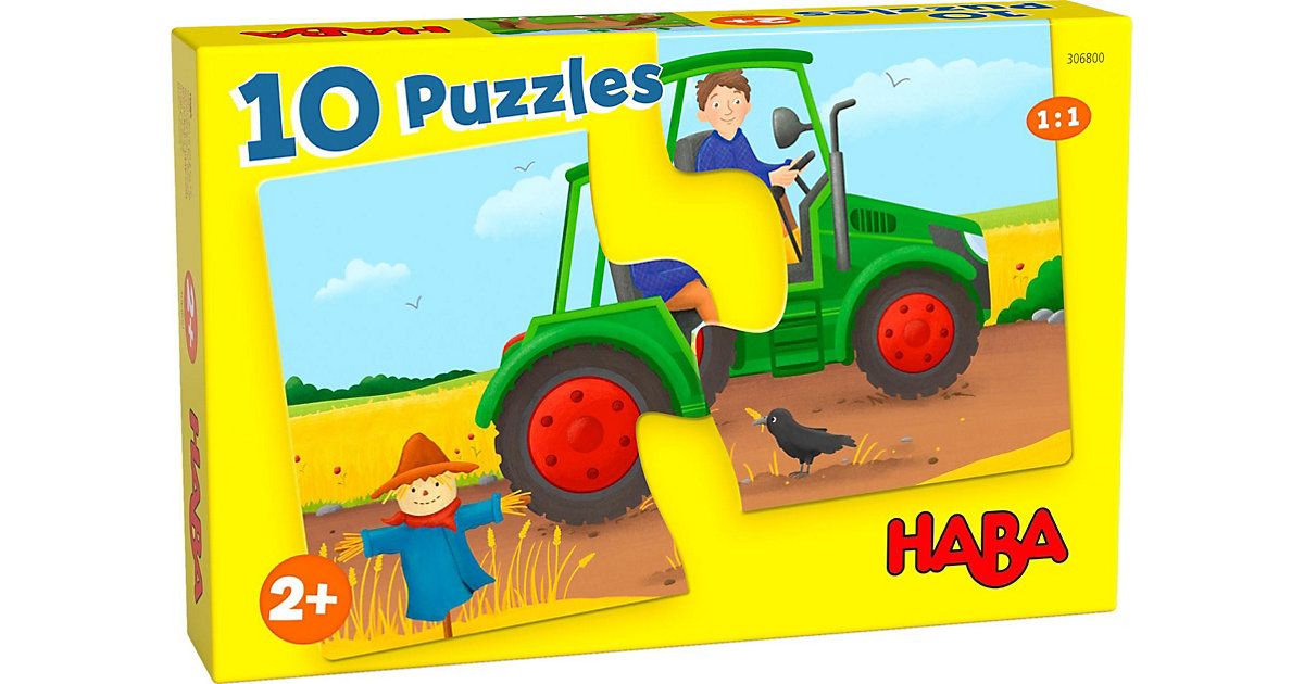 Puzzle Auf dem Bauernhof, 10 x 2 Teile von HABA