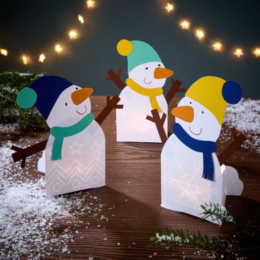 Sachenmacher Erstes Prickeln Schneemann Bastelset, 3 Motive Sachenmacher Erstes Prickeln Schneemann Bastelset, 3 Motive von HABA