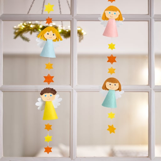 Sachenmacher Filzgirlande Engel, Bastelset Weihnachten Sachenmacher Filzgirlande Engel, Bastelset Weihnachten von HABA