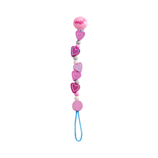Schnullerkette Funkelherz von HABA 