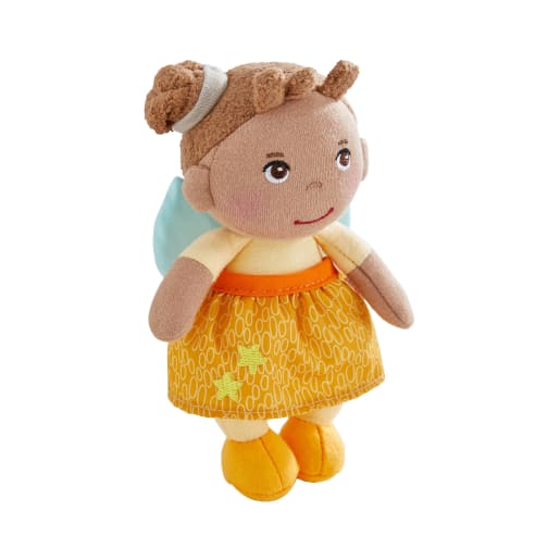 Schutzengelpuppe Holly, 15 cm, Stoffpuppe mit Flügel von HABA 