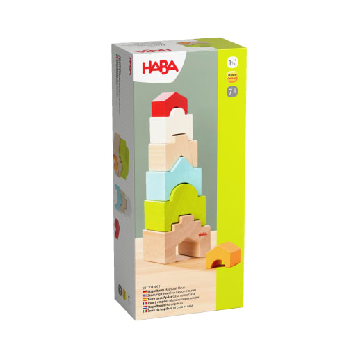 Stapelturm Haus auf Haus, aus Holz Stapelturm Haus auf Haus, aus Holz von HABA
