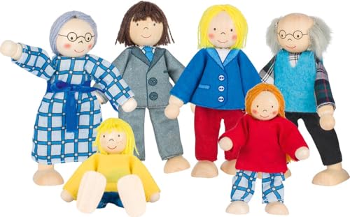 TOYS pure SO218 - Biegepuppen City-Familie von goki