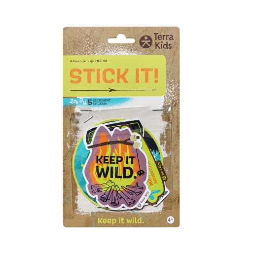 Terra Kids Adventure Sticker für Kinder, Wald- & Naturmotive, 5 Stück von HABA 