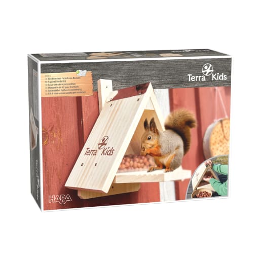 Terra Kids Eichhörnchen Futterhaus-Bausatz, Haba 306914 von HABA 