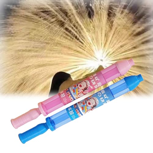 Feuerwerk Wasser-Squirter, Sommer Romantische Feuerwerk Squirter Für Paar, Feuerwerk Effekt Squirt Guns, Spiel Abendveranstaltung Spielen, Für Pool Parteien, Familie Freunde (Blue+Pink) von HADAVAKA