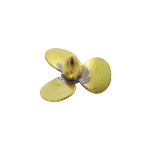 Blattpropeller, Propellerblatt, RC-Boote, Kupfer-3-Blatt-Propeller, passend for 2-mm-Welle, Optionen for Links- und Rechtshänder, erhältlich in den Größen 12 mm, 14 mm, 16 mm, 23 mm(D14mm Left Hand) Blattpropeller, Propellerblatt, RC-Boote, Kupfer-3-Blatt-Propeller, passend for 2-mm-Welle, Optionen for Links- und Rechtshänder, erhältlich in den Größen 12 mm, 14 mm, 16 mm, 23 mm(D14mm Left Hand) von HAEUYA