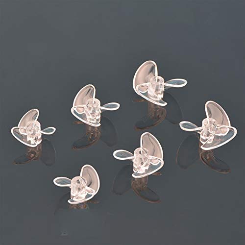 Propellerblatt, Propellerblatt, 1 Stück transparenter Hochgeschwindigkeits-3-mm-Propeller for RC-Boote, 3-Blatt-Propeller, hohe Zähigkeit, positiver/rückwärtiger 3-Blatt-Schraubenpropeller for RC-Boot Propellerblatt, Propellerblatt, 1 Stück transparenter Hochgeschwindigkeits-3-mm-Propeller for RC-Boote, 3-Blatt-Propeller, hohe Zähigkeit, positiver/rückwärtiger 3-Blatt-Schraubenpropeller for RC-Boot von HAEUYA