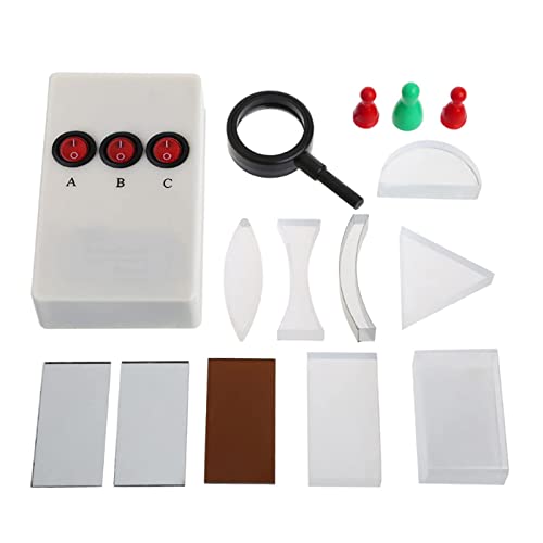HAGNZHE Optische konkave konvexe Linse Prisma Set Physikalisches Optisches Experimentierset Glas konkave konvexe Linse Wissenschaft Laborausrüstung HAGNZHE Optische konkave konvexe Linse Prisma Set Physikalisches Optisches Experimentierset Glas konkave konvexe Linse Wissenschaft Laborausrüstung von HAGNZHE