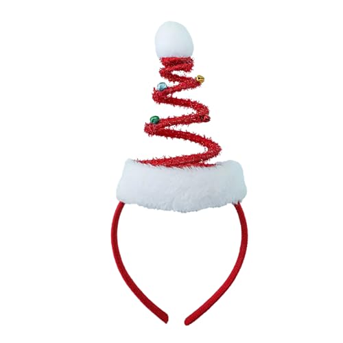 HAICN Spirale Weihnachtsmannmütze, Stirnband, pelzig, Urlaub, Party, Haarschmuck, Weihnachtsschmuck, Haarband für Erwachsene und Kinder HAICN Spirale Weihnachtsmannmütze, Stirnband, pelzig, Urlaub, Party, Haarschmuck, Weihnachtsschmuck, Haarband für Erwachsene und Kinder von HAICN