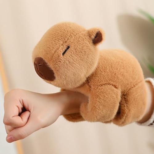 HAINLOGWANG Capybara Schnapparmband, Papa-Kreis Animal-Slap-armbänder Slap-Armband Slap-Bands von HAINLOGWANG