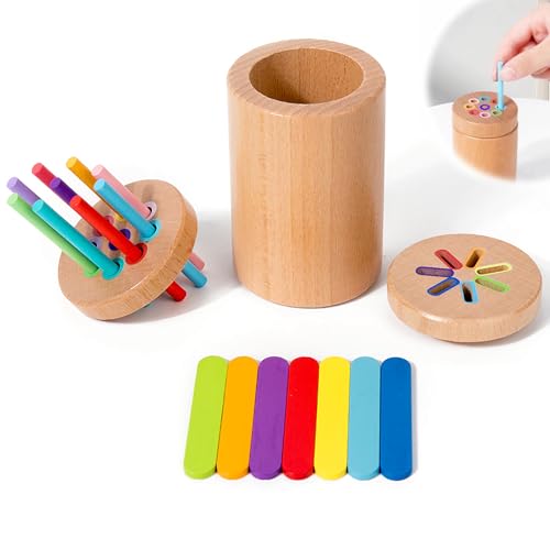 HAINLOGWANG Montessori Spielzeug Ab 1 Jahr, Motorikspielzeug Ab 1 Jahr, Sortierspiel, Baby Spielzeug 1 Jahr, Holzspielzeug Sensorik Spielzeug Baby 1 2 3 Jahre, Geschenke Für Kinder HAINLOGWANG Montessori Spielzeug Ab 1 Jahr, Motorikspielzeug Ab 1 Jahr, Sortierspiel, Baby Spielzeug 1 Jahr, Holzspielzeug Sensorik Spielzeug Baby 1 2 3 Jahre, Geschenke Für Kinder von HAINLOGWANG