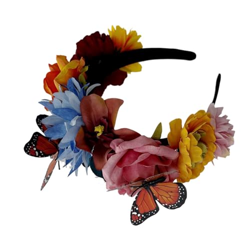 Ethnisches Blumenhaarband Für Themenpartys Schmetterling Hairhoop Mexiko Festival Feier Haarhoop Holiday Requisinen Lieferung Halloween Kostümzubehör Ethnisches Blumenhaarband Für Themenpartys Schmetterling Hairhoop Mexiko Festival Feier Haarhoop Holiday Requisinen Lieferung Halloween Kostümzubehör von HAISENG