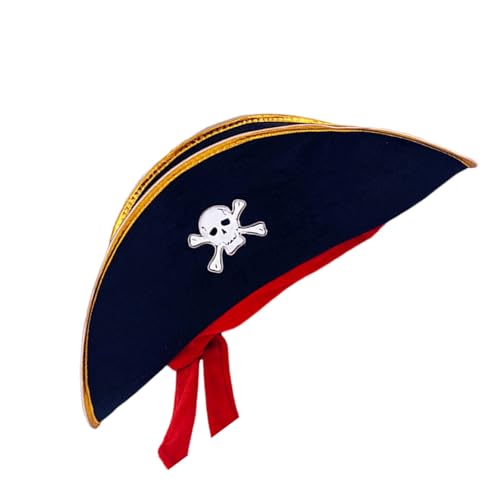 HAISENG Beleuchtung LED Piratenhut Erwachsener Piraten Kostümhut Für Männer Frauen Erwachsene Teenager Jugendliche Maskerade Halloween Cosplay Accessoires HAISENG Beleuchtung LED Piratenhut Erwachsener Piraten Kostümhut Für Männer Frauen Erwachsene Teenager Jugendliche Maskerade Halloween Cosplay Accessoires von HAISENG