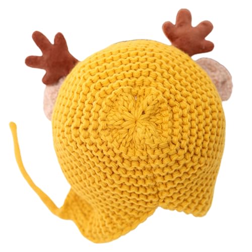 HAISENG Gestrickte Weihnachtsmützen mit weißem Futter für Feiertagsfeiern, Weihnachtsmann-Kopfbedeckung, Neujahrsparty, Cosplay-Zubehör HAISENG Gestrickte Weihnachtsmützen mit weißem Futter für Feiertagsfeiern, Weihnachtsmann-Kopfbedeckung, Neujahrsparty, Cosplay-Zubehör von HAISENG