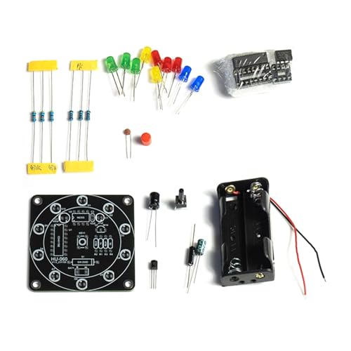 HAISENG Kreatives LED-Lotterie-Rad zum Bauen Ihres eigenen lustigen und ansprechenden DIY-Projekts für Zuhause, Studenten, Teenager, Heimunterhaltung, interaktive Spielkreation von HAISENG