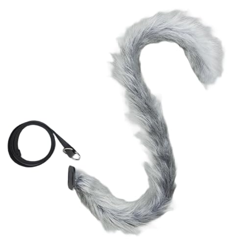 HAISENG Kunstpelz, Ohren, Stirnband, Schwanz, Tierkostüme für Weihnachten, Halloween, Cosplay, Party, Kostümzubehör HAISENG Kunstpelz, Ohren, Stirnband, Schwanz, Tierkostüme für Weihnachten, Halloween, Cosplay, Party, Kostümzubehör von HAISENG