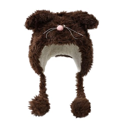 HAISENG Maus Plüschohrhut Verdickte Warmstilhut Neuheit Cartoon Einzigartige Kopfbedeckungen Für Partys Und Festivals HAISENG Maus Plüschohrhut Verdickte Warmstilhut Neuheit Cartoon Einzigartige Kopfbedeckungen Für Partys Und Festivals von HAISENG