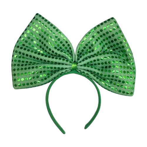 HAISENG Stpatrick Day Bowknot Stirnband Für Familienfeier Karnevalsfeier Requisiten Kopfbedeckung Traditioneller Urlaubsstirnbänder Irish Green Stirnband HAISENG Stpatrick Day Bowknot Stirnband Für Familienfeier Karnevalsfeier Requisiten Kopfbedeckung Traditioneller Urlaubsstirnbänder Irish Green Stirnband von HAISENG