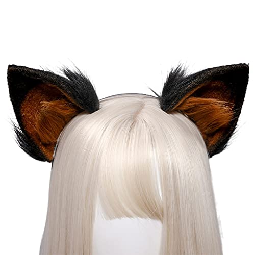 Kunstfell Stirnband Realistische Deutsche Schäferhund Hunde Pelzige Plüschohren Haare Hoop Cosplay Kostüm Party Kopfstück Realistische Pelzige Plüschohren Haare Reifen Kunstfell Stirnband Realistische Deutsche Schäferhund Hunde Pelzige Plüschohren Haare Hoop Cosplay Kostüm Party Kopfstück Realistische Pelzige Plüschohren Haare Reifen von HAISENG