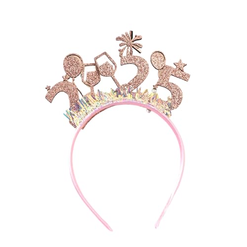 Lametta Neujahr 2025 Kopfbedeckung Stirnband Foto Requisiten Party Cosplay Kostüme Tanzen Party Stirnband Weihnachten Festlich Haarschmuck für Frauen Lametta Neujahr 2025 Kopfbedeckung Stirnband Foto Requisiten Party Cosplay Kostüme Tanzen Party Stirnband Weihnachten Festlich Haarschmuck für Frauen von HAISENG