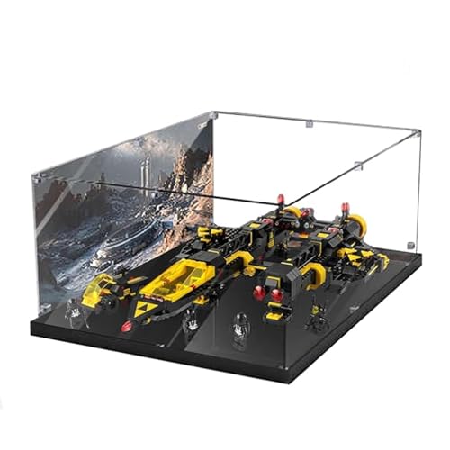 Acryl 3 mm Display-Box für Lego 10355 Raumfähre Modell, transparente staubdichte Display-Box, Aufbewahrungsbox, kompatibel mit Lego 10355 Modell (Modell nicht im Lieferumfang enthalten) (Kontext) von HAIWENFEIQI